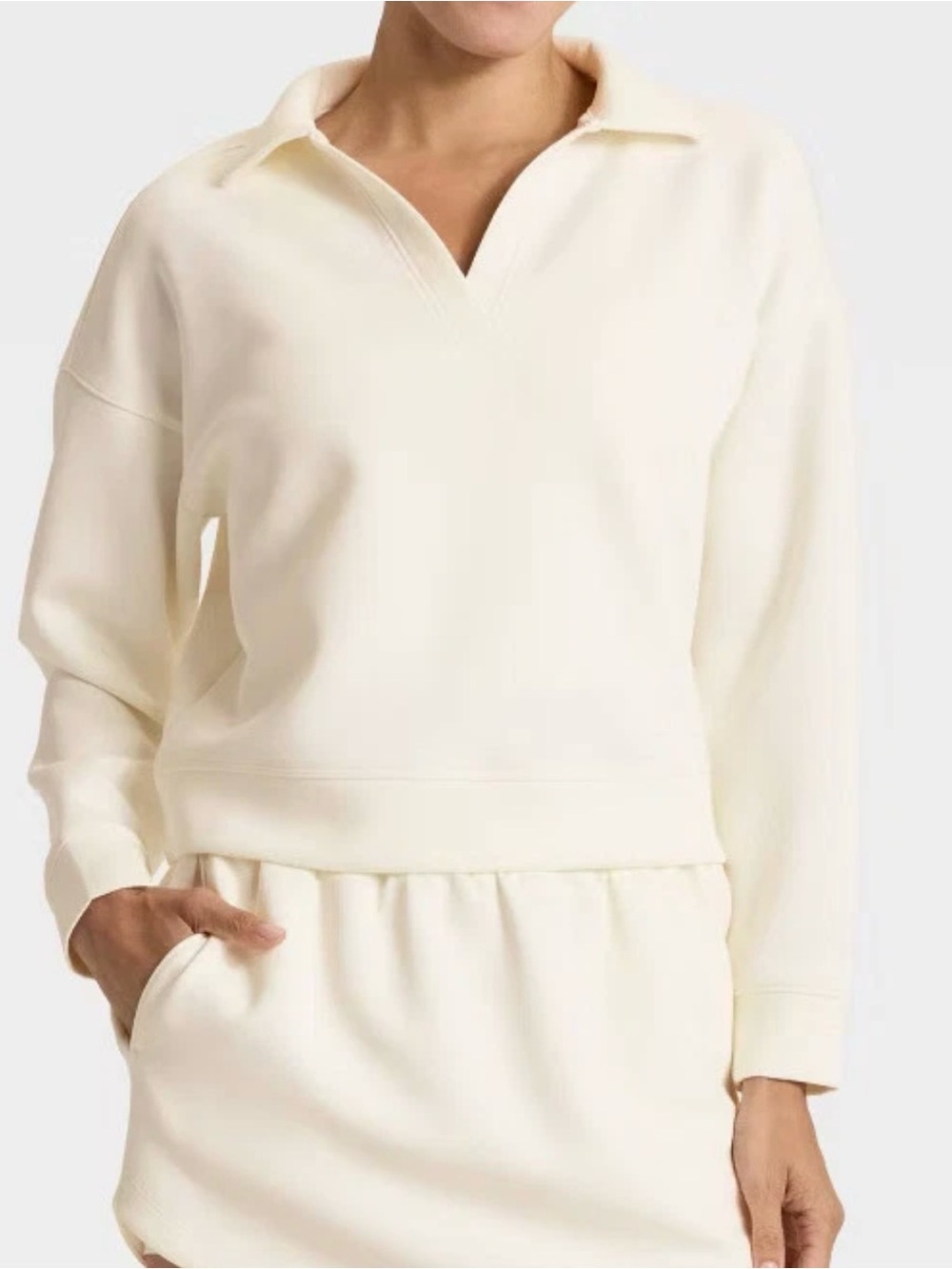 Target All in Motion Airy Sleek Polo Sweatshirt